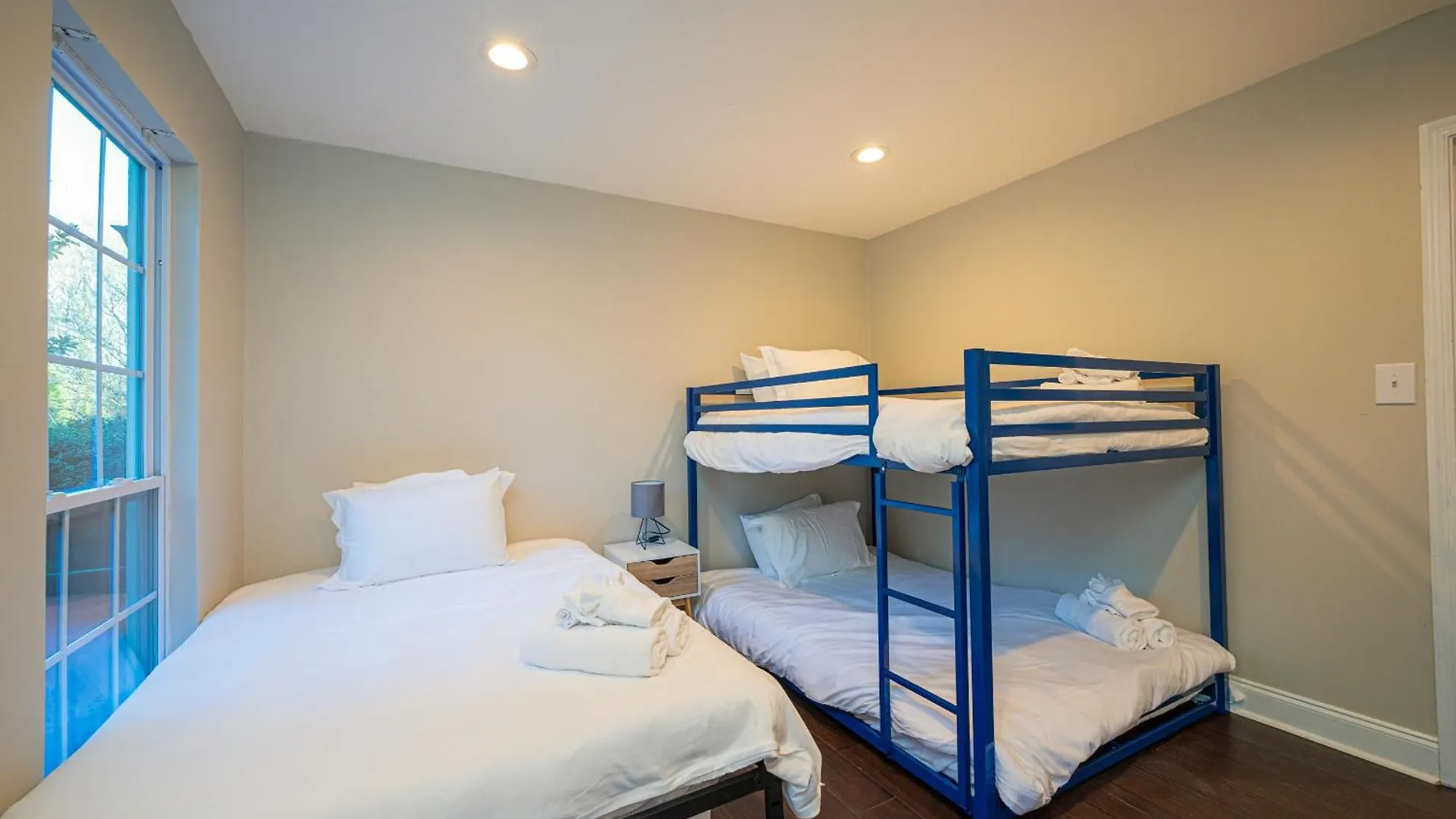 펜션 Comfy 3 Bed Housebackyardwifispacy 샬럿